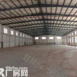 台山北坑工业区独立单一层厂房仓库2000平方招租，水电齐全