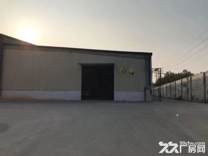 江门荷塘工业区1000平方独立单一层钢构厂房仓库招租