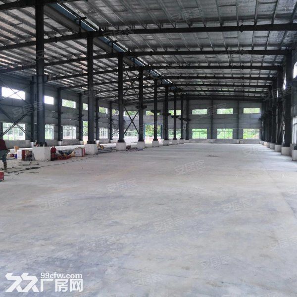 江门台山水步大路边独院单一层钢结构厂房仓库招租1000平方