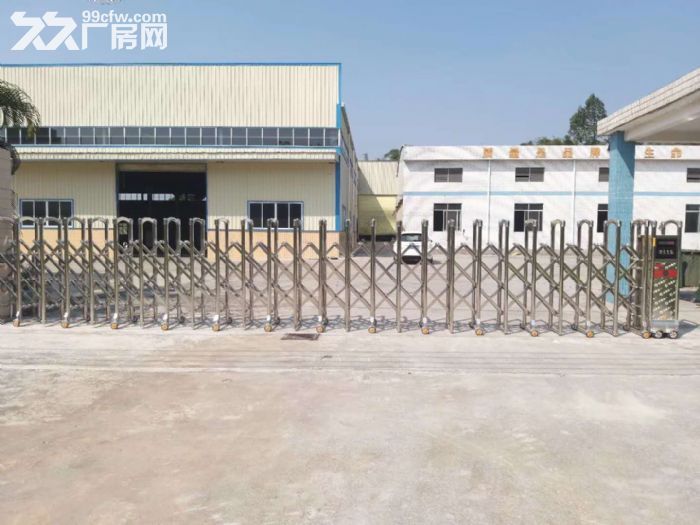江门蓬江荷塘霞村工业区独院厂房1200，空地500平方招租
