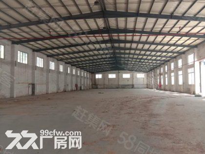 台山北坑工业区独立单一层厂房仓库2000平方招租，水电齐全